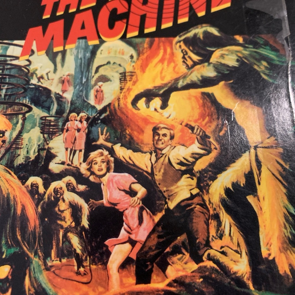Vintage: H.G. Wells’ THE TIME MACHINE. Vintage movie classic DVD.